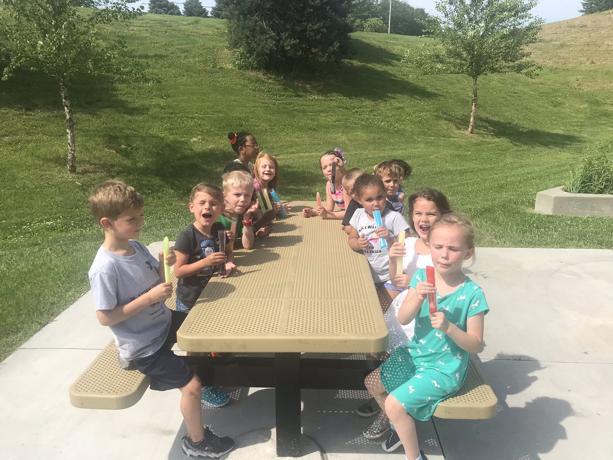 DrL_HH's tweet photo. Celebrating becoming 12 days smarter! Black Elk Summer Summer popsicle party @MillardPS https://t.co/LuwF6RCcoB