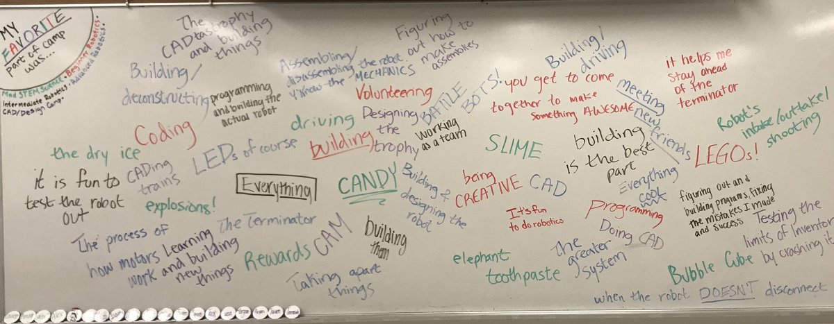 FRC 1369 Minotaur (@frc1369minotaur) on Twitter photo What's your favorite thing about Robotics Summer Camp? <a href="/MiddletonSTEM/">MiddletonHighSchool</a> <a href="/MiddletonRobot/">MHSRobotics</a> <a href="/SuncoastCU/">Suncoast Credit Union</a> #omgrobots What's your favorite thing about Robotics Summer Camp? <a href="/MiddletonSTEM/">MiddletonHighSchool</a> <a href="/MiddletonRobot/">MHSRobotics</a> <a href="/SuncoastCU/">Suncoast Credit Union</a> #omgrobots