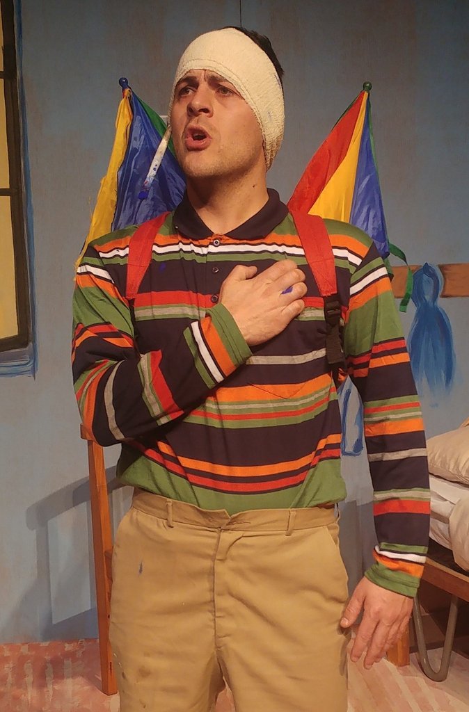 TheEdgeNAF's tweet photo. The Blue Period of Milton Van Der Spuy: Playwright Greig Coetzee’s most complex character is brought to life by an award-winning team, actor Francis Mennigke &amp; director Peter Mitchell. This show is a whimsical celebration and a playful mockery of Art in all its forms. https://t.co/Blwy9SXTQN