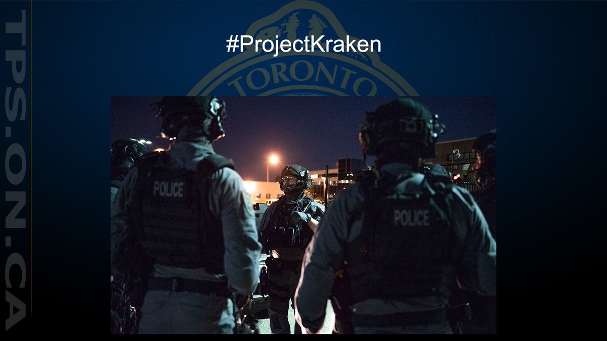 Watch Youtube 12pm Thurs Jun27/2019 (or later on same link) Toronto Police Chief Mark Saunders update on lengthy illicit gun & gang activity investigation. Search warrants executed Jun27 in Toronto, Hamilton, York, Halton, Durham & Peel https://youtu.be/08v1xrwXQdo #ProjectKraken ^sm