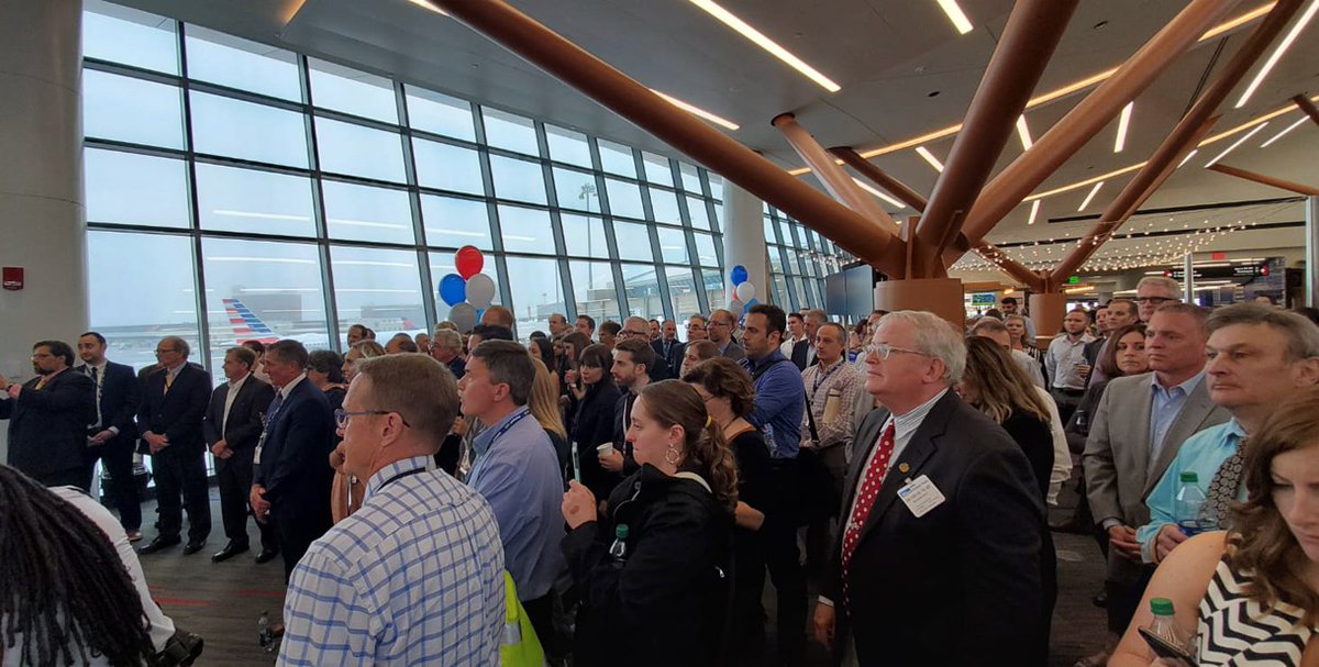 aroraengineers's tweet photo. We were very proud to provide Special Systems/Technology #engineering design services for @BostonLogan's extensive "Terminal B Optimization Project," under @AECOM. 

Learn more about our role and the grand opening of this exciting project here: https://t.co/p0eGic3c4x https://t.co/3kMMJzTZQH