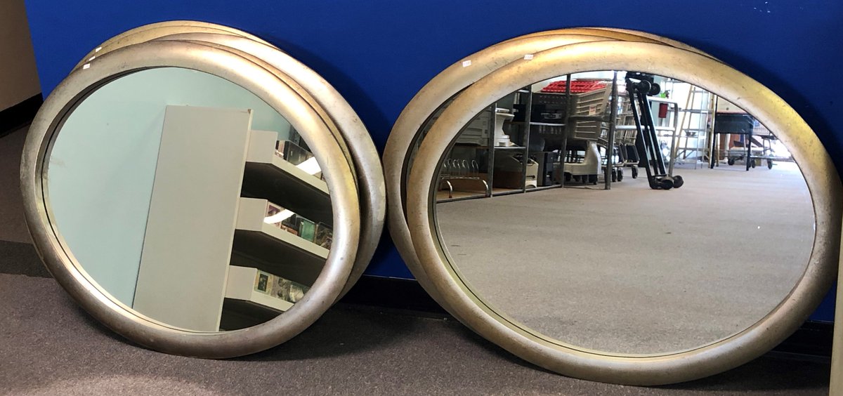 ReStoreTN's tweet photo. $5.00 Incredible price for a large eye catching, high quality round or square mirror. Easy to hang mirror is sturdy and well-made.  I would highly recommend this for anyone wanting a beautiful mirror in any room. https://t.co/uYCE885uWZ