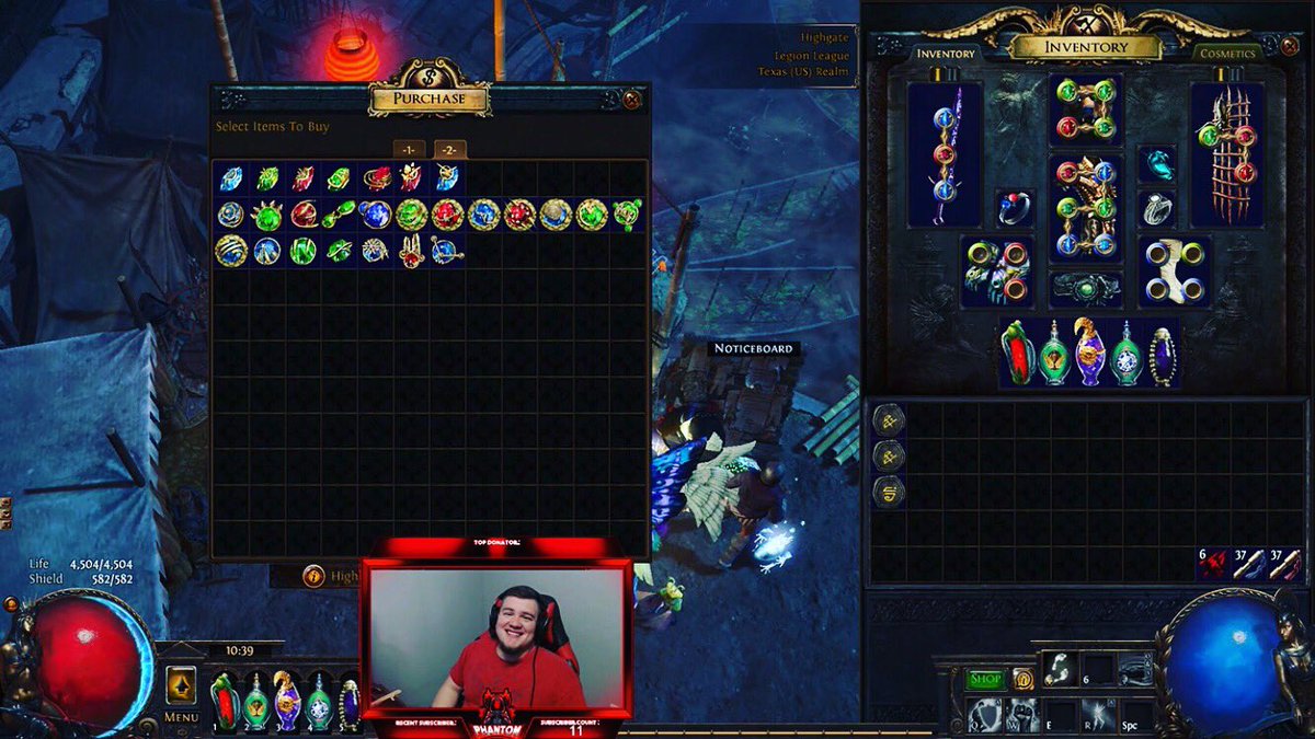tinkerbrit89's tweet photo. TGIAF (Thank God It’s Almost Friday)!! Come hang out with the only Phantom worth hanging with while he plays some PoE working on that GodCoC build!! #pathofexile #poestream #twitch #twitchaffiliate #pathofexilestream #streamersconnected #TwitchStreamers #TwitchPrime https://t.co/QvrGElNLCZ