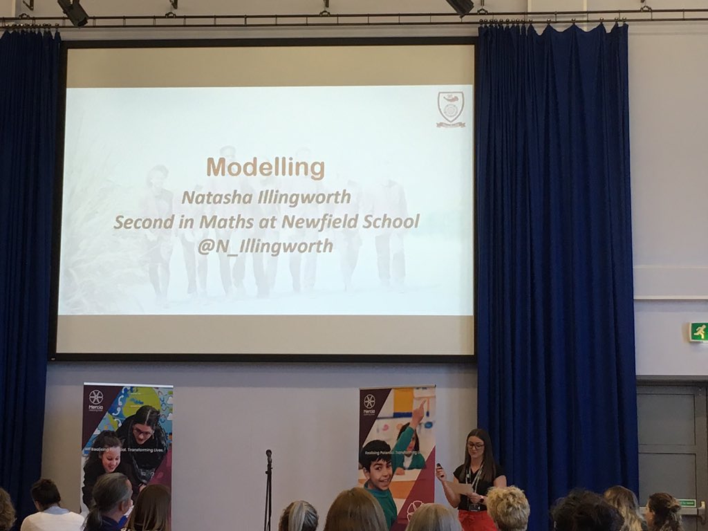 Next up on #merciameet is <a href="/N_Illingworth/">Miss Illingworth</a> from <a href="/NewfieldSheff/">Newfield School</a> on teaching by modelling silently. Shhh!