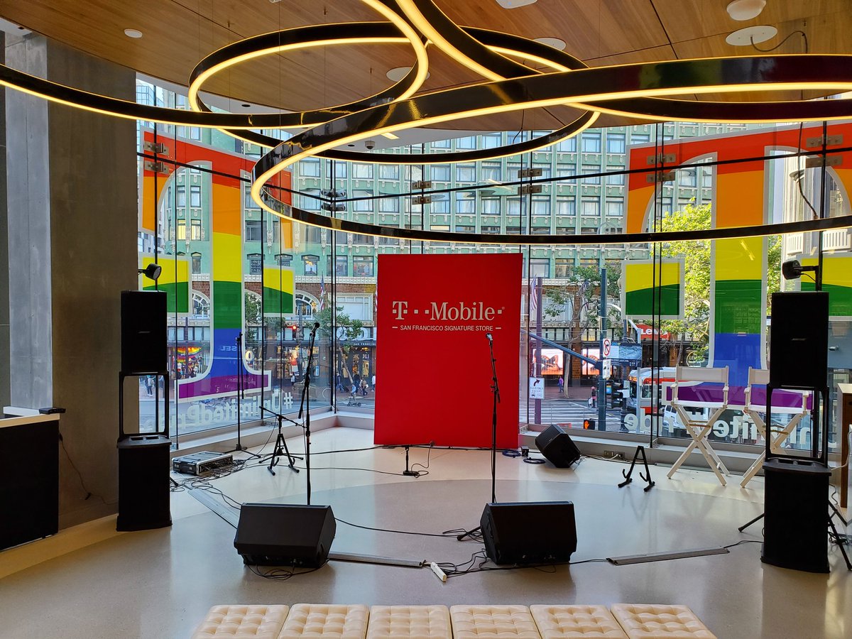 Only 2 sleeps left till #SFPRIDE2019 !!! If you haven't registered do it now😁😉bit.ly/TMOSFPride19 You don't want to miss out on all the fun like the kickoff <a href="/TMOSanFrancisco/">T-Mobile San Francisco</a> later today 🏳️‍🌈🎸🎆🎈