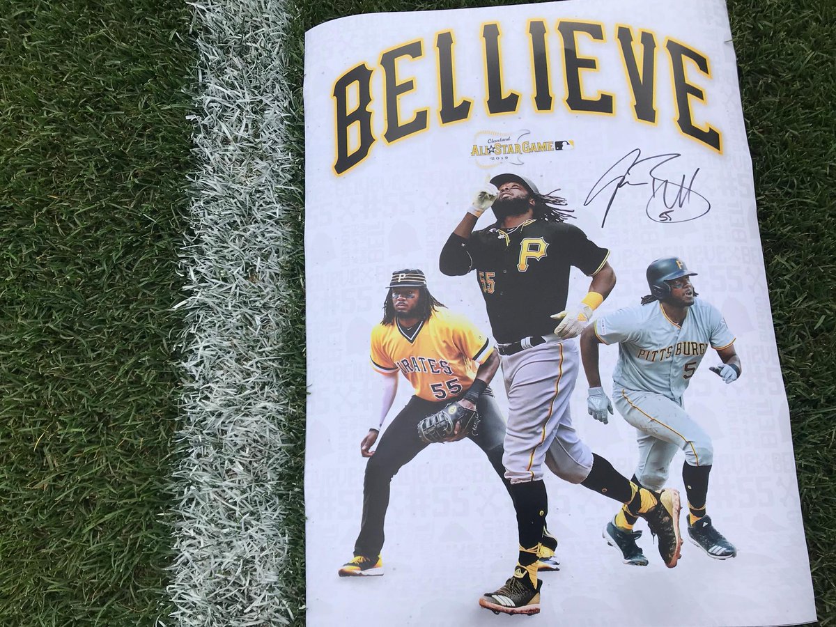 RETWEET THIS NOW for a chance to win a signed Josh Bell #BELLieve poster!

Vote for Josh once per email address at both:
pirates.com/vote
google.com/search?q=mlb+v…