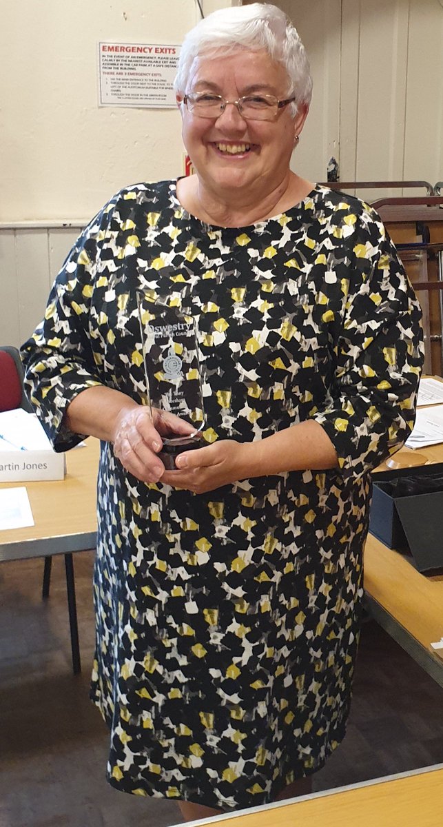 Val Smout has won this year's Tony Cheetham Community Service Award, which is sponsored by Stonehouse Brewery <a href="/stonehousebeer/">Stonehouse Beer & BBQ</a> Well done Val.🙂