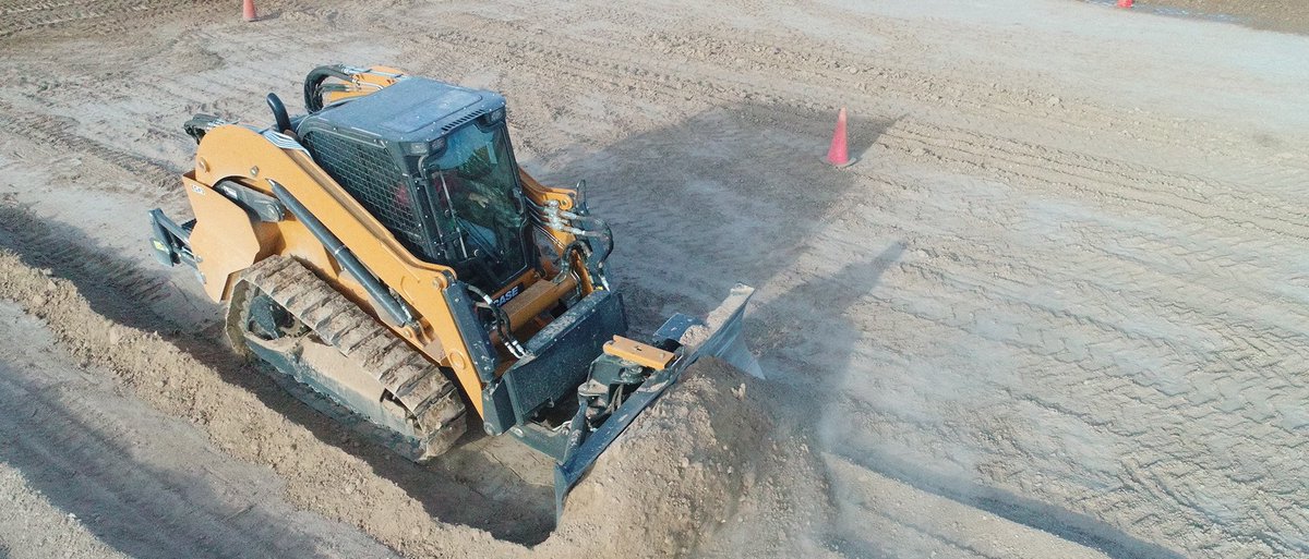 CaseCE's tweet photo. “When we were first approached with the idea of a skid steer that also performed as a dozer, the engineering team had defined the work it needed to do.” Read the latest on Project Minotaur here https://t.co/ql49hwdt1d #ProjectMinotaur #casece https://t.co/UEGvTDKZom