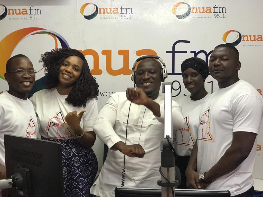 tsakemo's tweet photo. Value addition advocates from @tsakemo live on @onua951fm in Ghana, speaking on value addition to Africa's cocoa. Let's all raise our voices as one to bring this change to Africa. #ValueAddition #ValueAfricaNow #Tsakemo #TsakemoAfrica https://t.co/x6w2iUstKj