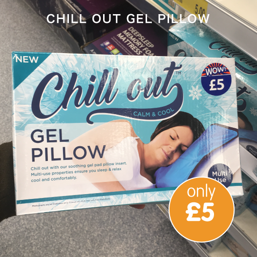 cooling pillow b&m