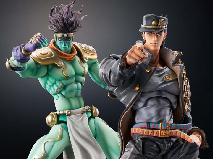 Картинка джотаро со стендом