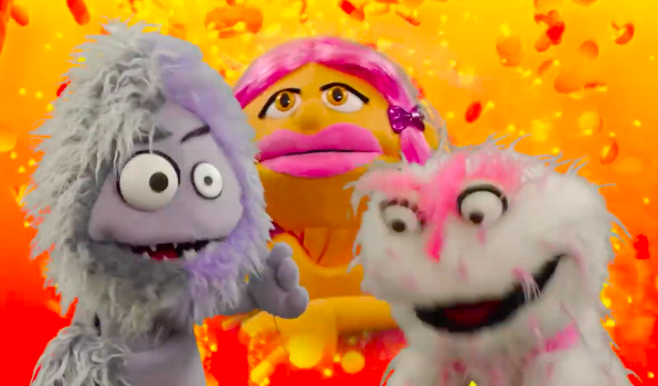 SharpCheddar856's tweet photo. "Fourth" Wave Ska revivalists @jokesforfeeling return with puppet-assisted "Vitamin Girl" music video from 2018 EP Too Much Too Hipster 🏁https://t.co/lxRsNeTXb6 https://t.co/CHYgq7ZHFH