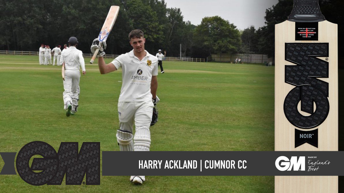Congratulations to Harry Ackland of <a href="/CumnorCricket/">Cumnor Bears</a> who has been awarded the <a href="/GMCricket/">GM Cricket 🏏</a> Performance of the Round for his superb 155 🏏

READ MORE ➡️ bit.ly/2Xa6Cm3

#NVC19