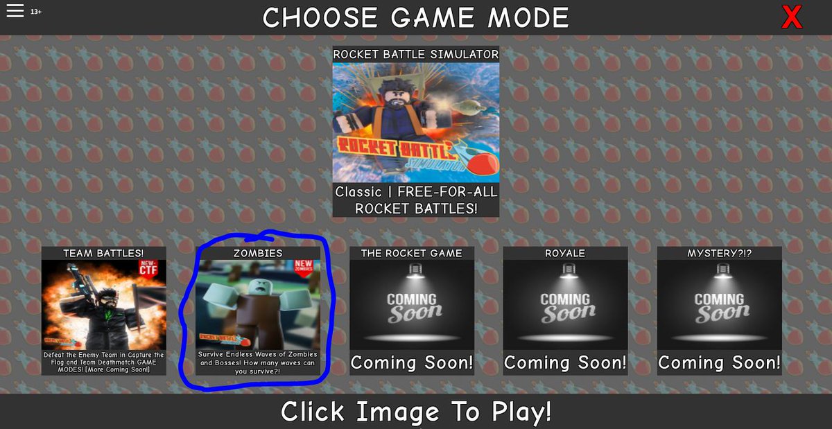 Rocketbattlesimulator Hashtag On Twitter - roblox zombie mode