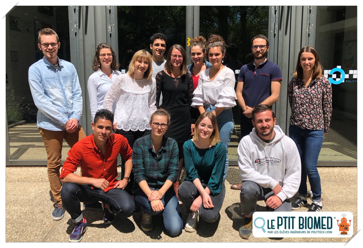 LePtitBiomed's tweet photo. [ Future équipe du Ptit Biomed ]

Nous tenions à vous présenter l’équipe qui nous succèdera en février 2020. Ils seront 7 pour assurer la continuité et la pérennité du projet. Depuis plusieurs mois, ils nous suivent afin de prendre conscience des missions qui les attendent. https://t.co/2M2AceMssi