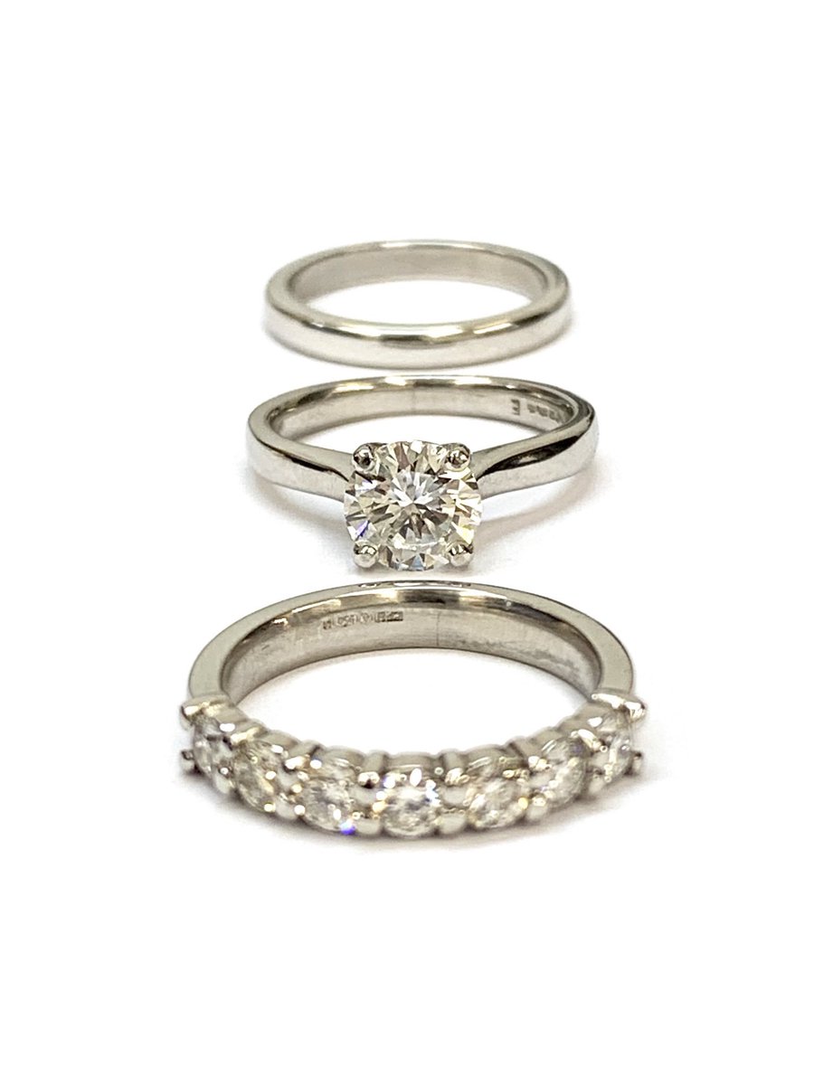 stevethegold's tweet photo. Over 8 years ago I made the engagement ring, then the wedding ring and now the eternity. It’s lovely my customers keep coming back. https://t.co/YUUdIcHRDT