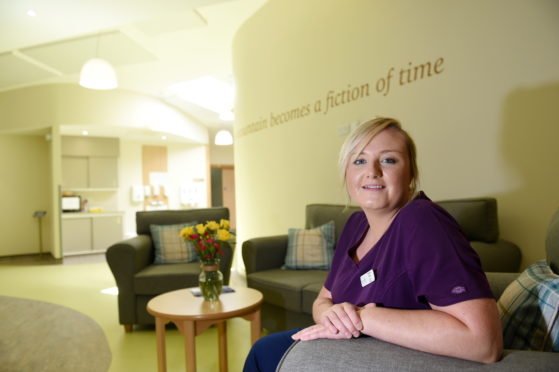 Leanne Scott at Highland Hospice