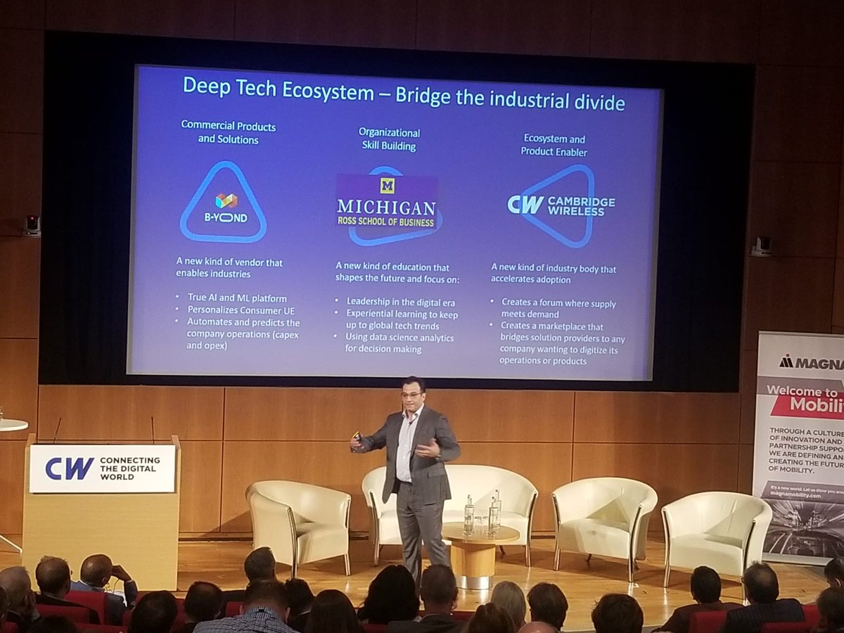 WattKnowledge's tweet photo. Prof. Jay Srage tells us that digital transformation is not a one time project, it's a vision and an evolution...and everyone needs to take part #CWIC2019 #digital #wattknowledge https://t.co/auCdaKiKN0