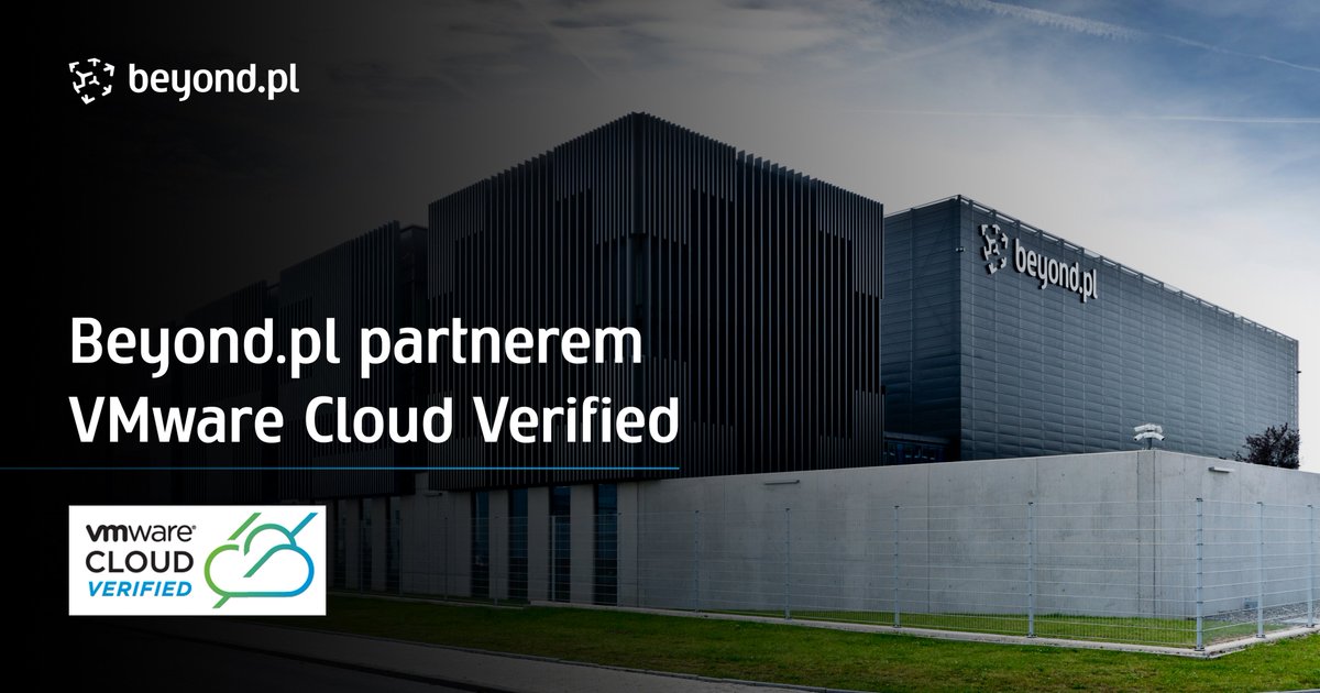 cloudforum_pl's tweet photo. @beyondpl dołączył do partnerów o statusie @VMware #CloudVerified. Dzięki temu oznaczeniu #Klienci mają dodatkową pewność, że #BeyondPL świadczy usługi w oparciu o kompletną technologię #VMwareCloud ➡️ https://t.co/UoWfSCXRvf @VMware_Partners #ChmuraDlaBiznesu https://t.co/RL1zWejSgQ