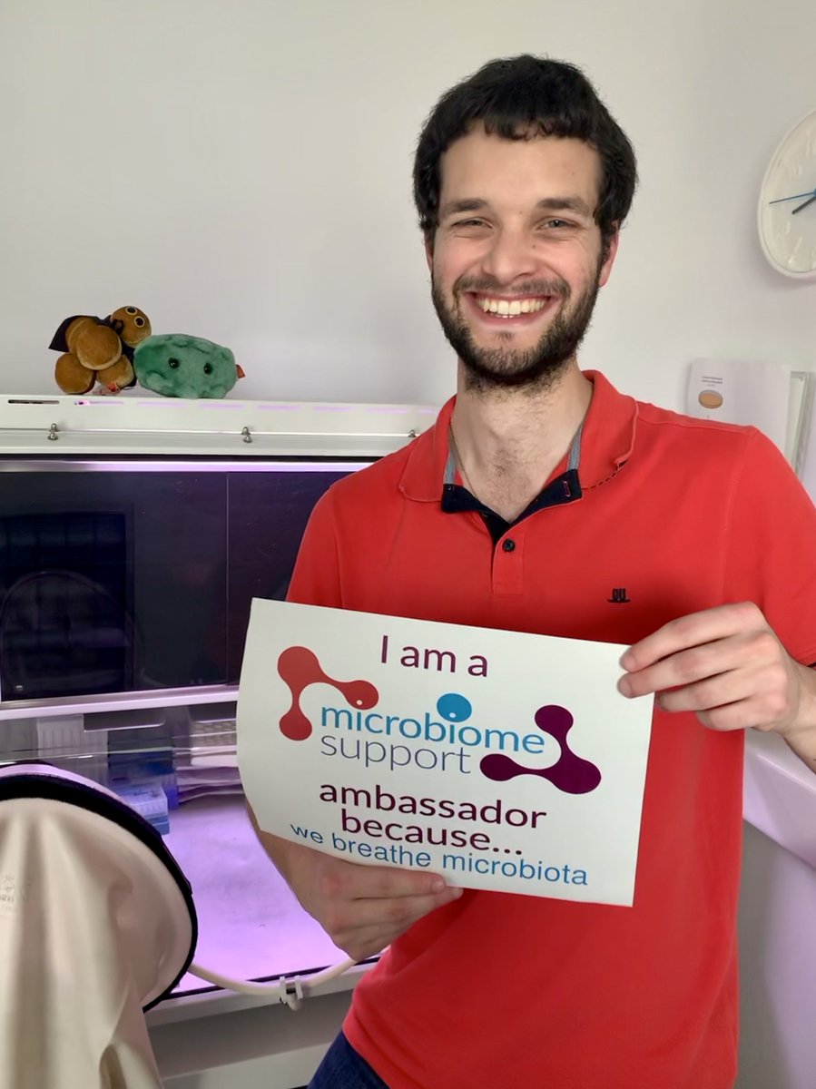 🦠 The #WorldMicrobiomeDay challenge by Charles-Antoine Guilloux, PhD student at the #U1078 Inserm Unit, GGB-Microbiota team🦠 
<a href="/GuillouxCharles/">Charles-Antoine Guilloux</a> studies the effect of the "anaerobiome" on Pseudomonas aeruginosa lung infection in patients with #cysticfibrosis.
#lung #anaerobes