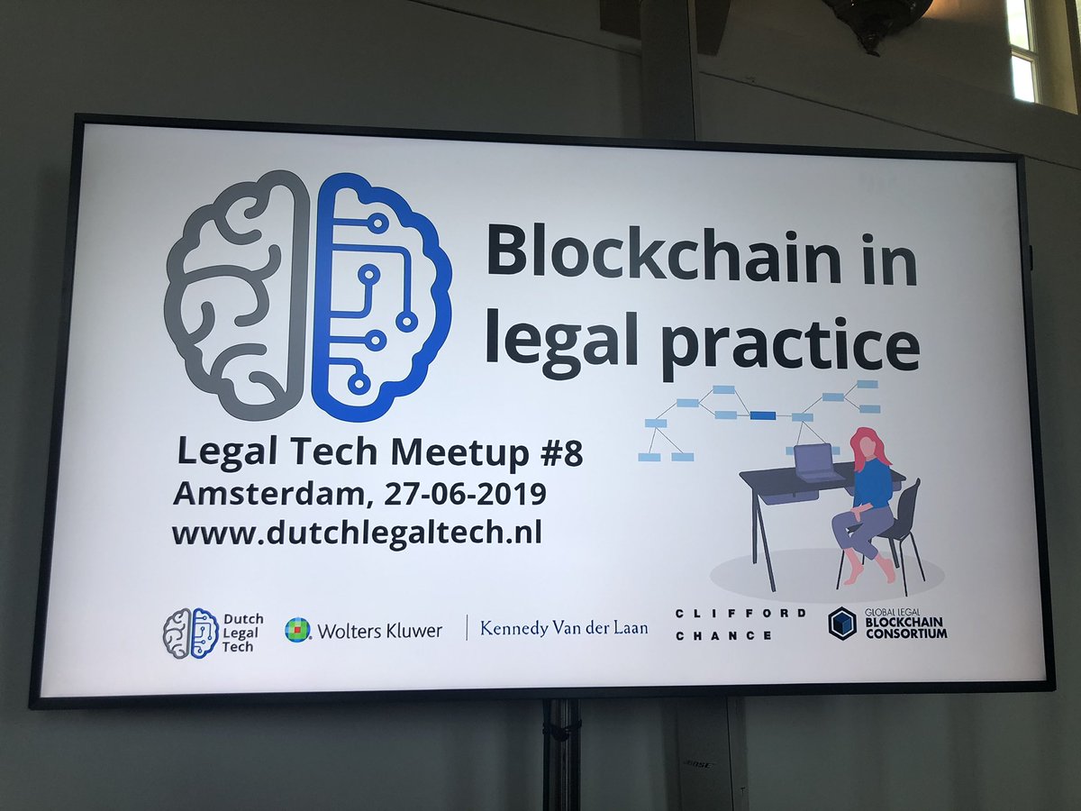 Prachtige locatie voor de Meetup “Blockchain in Legal Practice” van <a href="/dutchlegaltech/">Dutch Legal Tech</a> &amp; <a href="/WoltersKluwerNL/">Wolters Kluwer LR NL</a> vanavond. #blockchain #legaltech