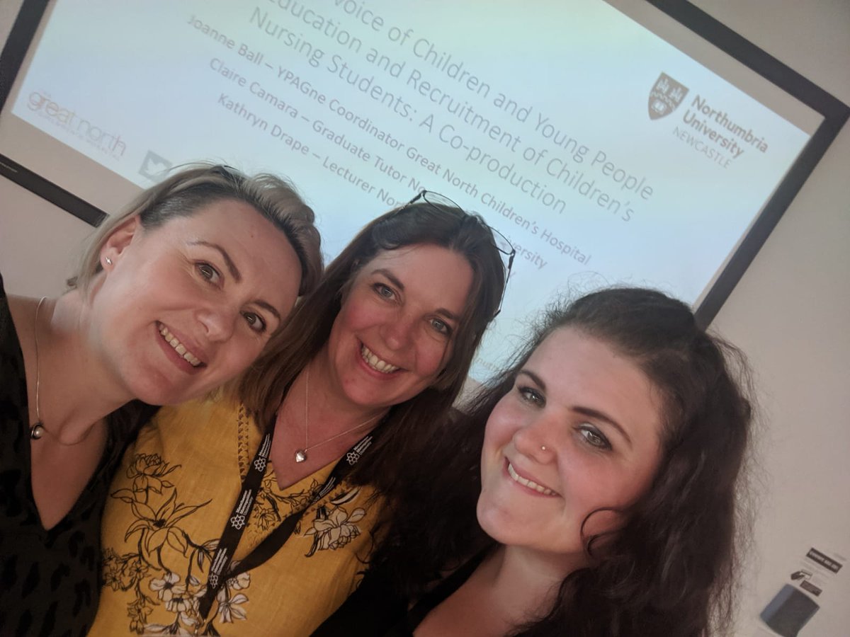 NUchildnursing's tweet photo. Lush little team coproducing with @YPAGne #3musketeers #nursingresearch #Ccconf19 https://t.co/Z1Ql56jAIW