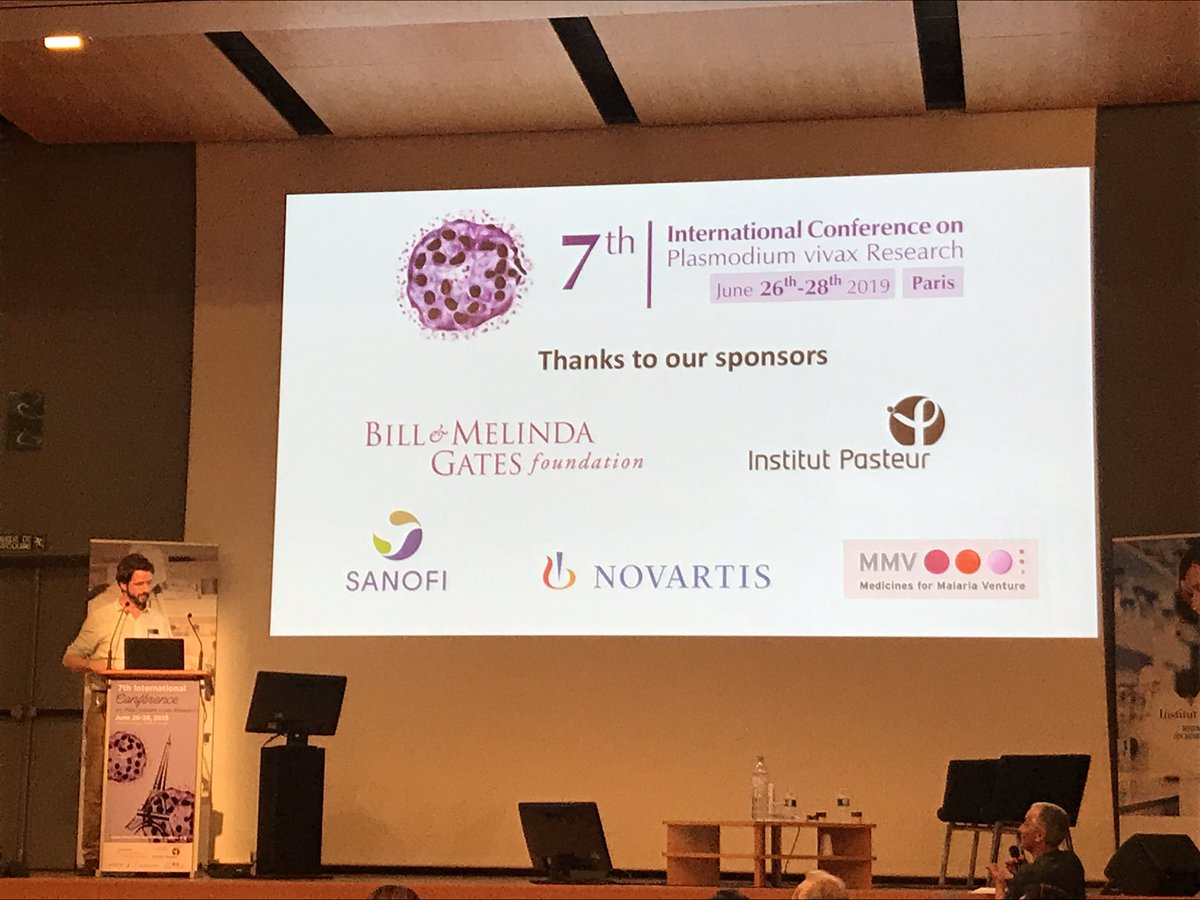 #ICPvR2019 Thanks to our sponsors that allowed us to organize a very successful P. Vivax meeting! #BMG #sanofi #novartis #gatesfoundation #MMV !