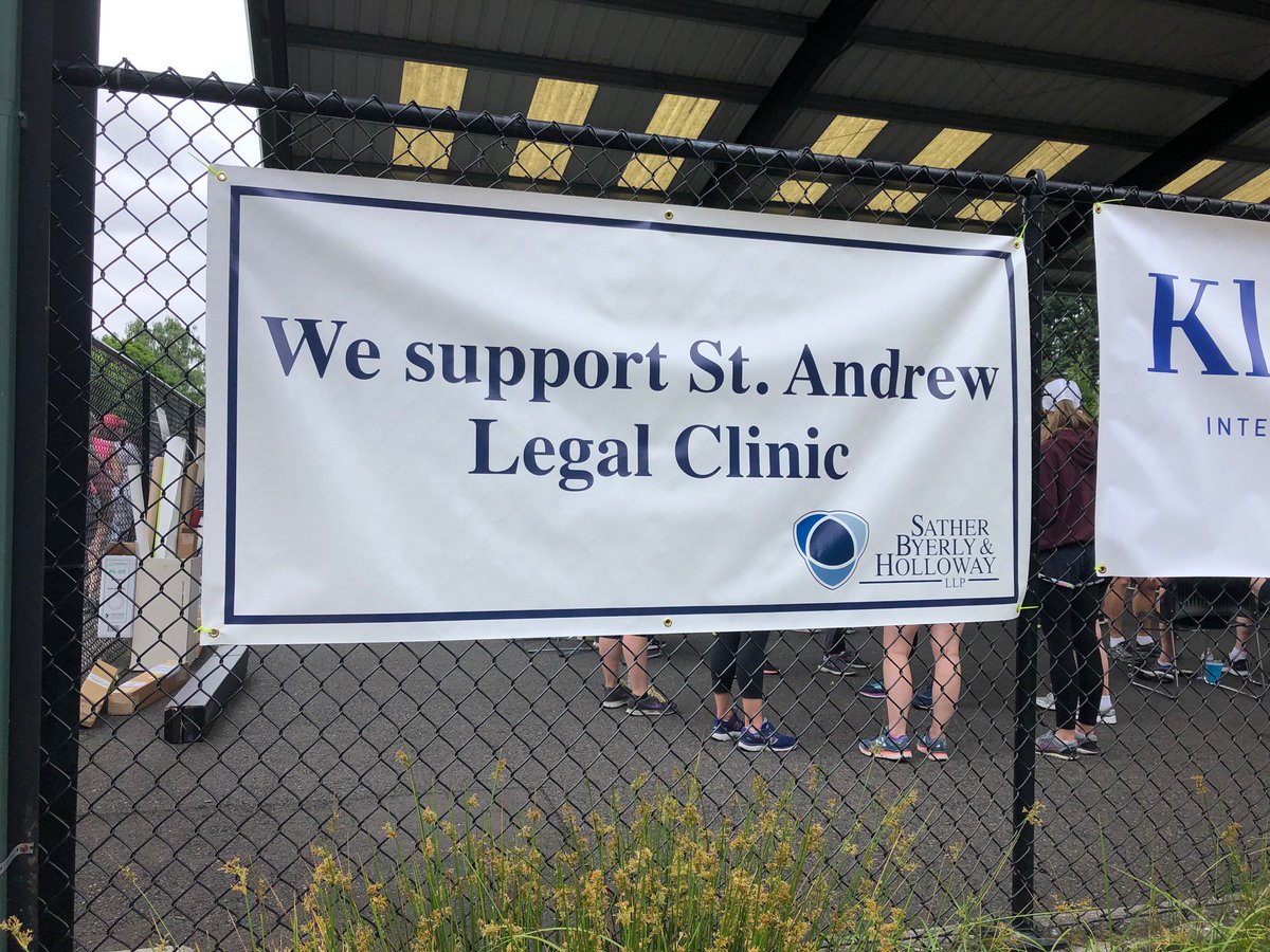 SatherByerly's tweet photo. @kbalasubramani and members of the SBH team supporting @StAndrewLegal at the 17th Annual #RaceForJustice https://t.co/2OQlhgn6vL