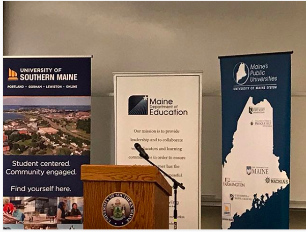 207languagecircle
LIVE 12:30 pm today: m.facebook.com/1U4ME/ Maine public universities and Maine DOE announce pledge of free college credit for high school grads with Maine @sealofbiliteracy Reducing cost of college, preparing multilingual workforce, stepping stone on