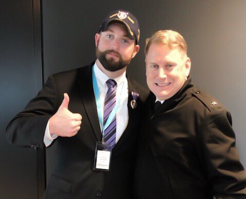 MatthewWagenen's tweet photo. Proud to meet Veteran Kurt Power yesterday at the Home Base meeting in London. We Both share many of the same experiences from our times in Ar Ramadi. #KurtJPower , #HomeBaseProgram https://t.co/6Ky5WxcpUe