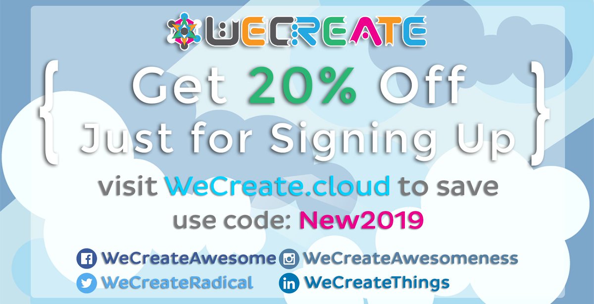 CreateAwesomeDP's tweet photo. As a part of our new endeavor, we are offering 20% off your order for all new account signups. Visit https://t.co/YhXWeilFxp , create an account, & use code: New2019 during checkout.. #PrintShop #GraphicDesign #3DPrinting #WeCreateThings #WeCreate #PrintLives #StratusCreative https://t.co/ZnjZn89wyb