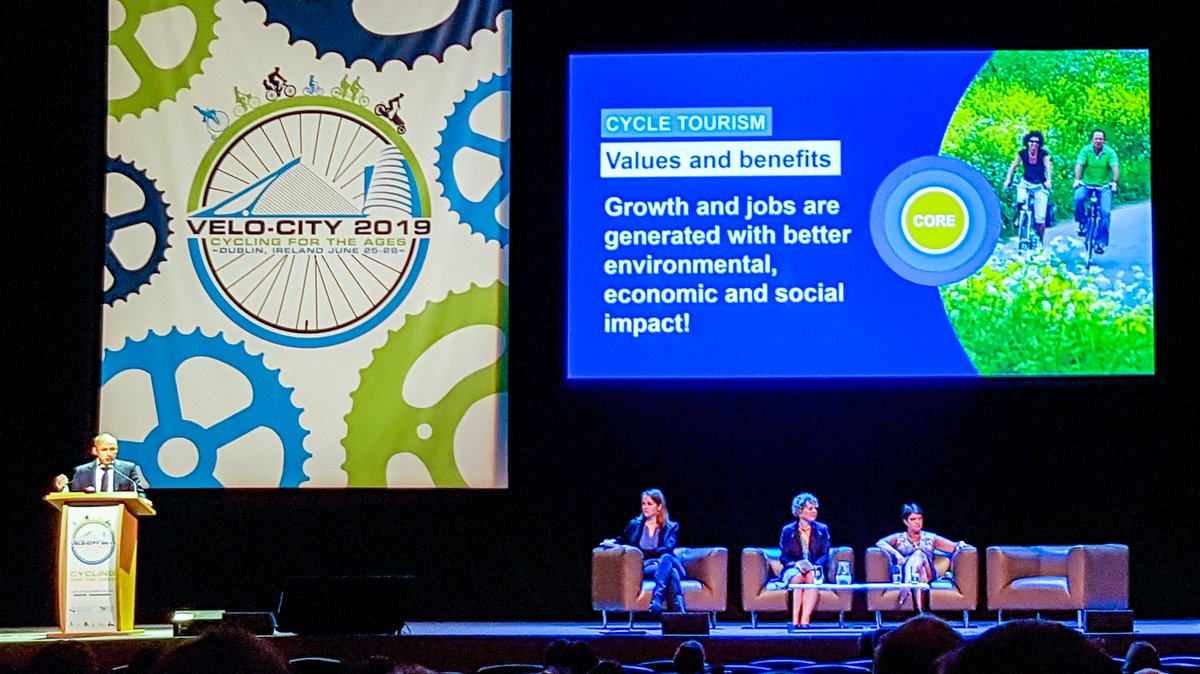 44 billion euros per year and 525,000 jobs: #Cycling #tourism creates smart, #sustainable and #inclusive growth in Europe's cities and #rural areas - <a href="/EuCyclistsFed/">European Cyclists' Federation</a> #EuroVelo Director <a href="/AdamBODOR1/">Adam BODOR</a> at #VC19 #Sustainability #greengrowth #GreenNewDeal <a href="/ECFEuroVelo/">EuroVelo 🇪🇺</a> <a href="/EU_Regional/">@EU_Regional</a>