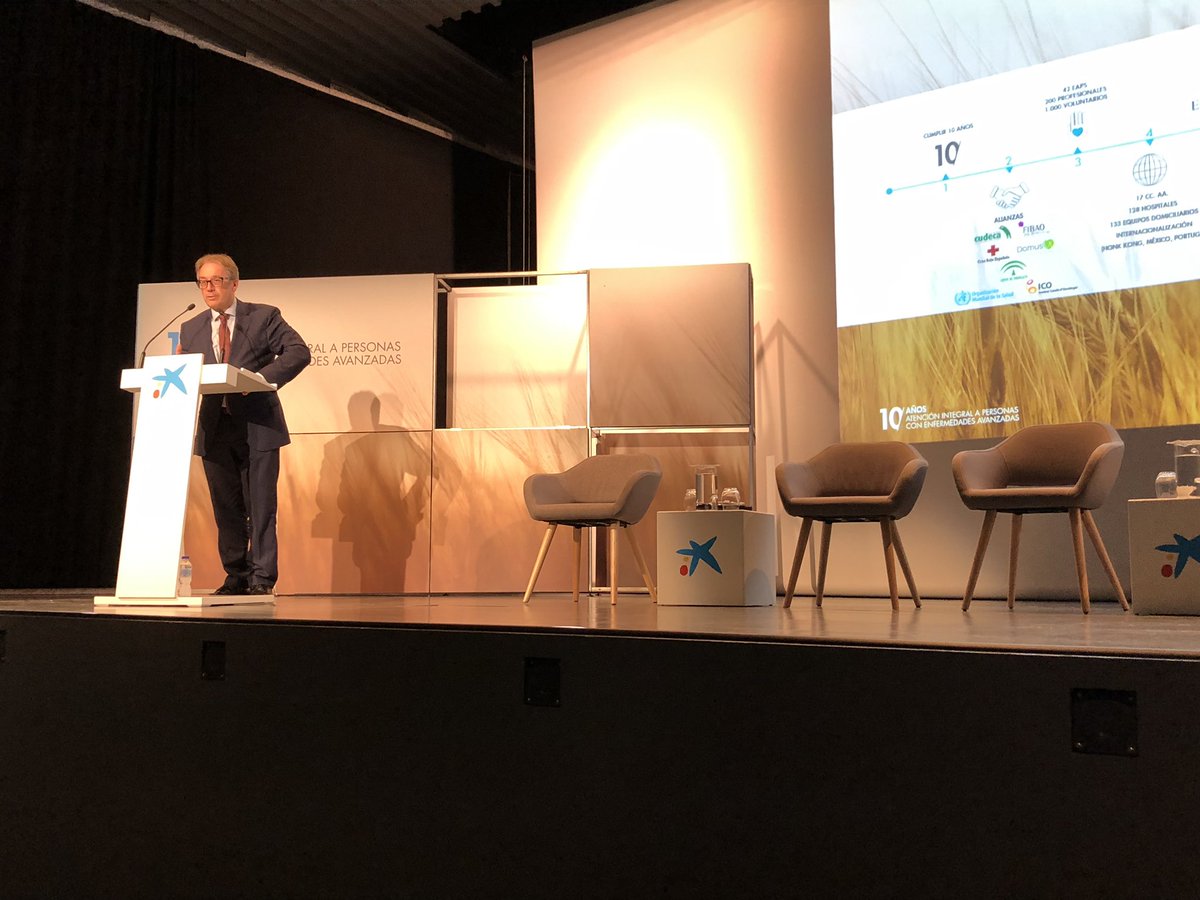 javiergil76's tweet photo. Acto del décimo aniversario del  proyecto #EnfermedadesAvanzadasLaCaixa @FundlaCaixa en #CaixaForumSevilla @CruzRojaCA @AndaluciaJunta @CadizJunta https://t.co/07QnnKnssx