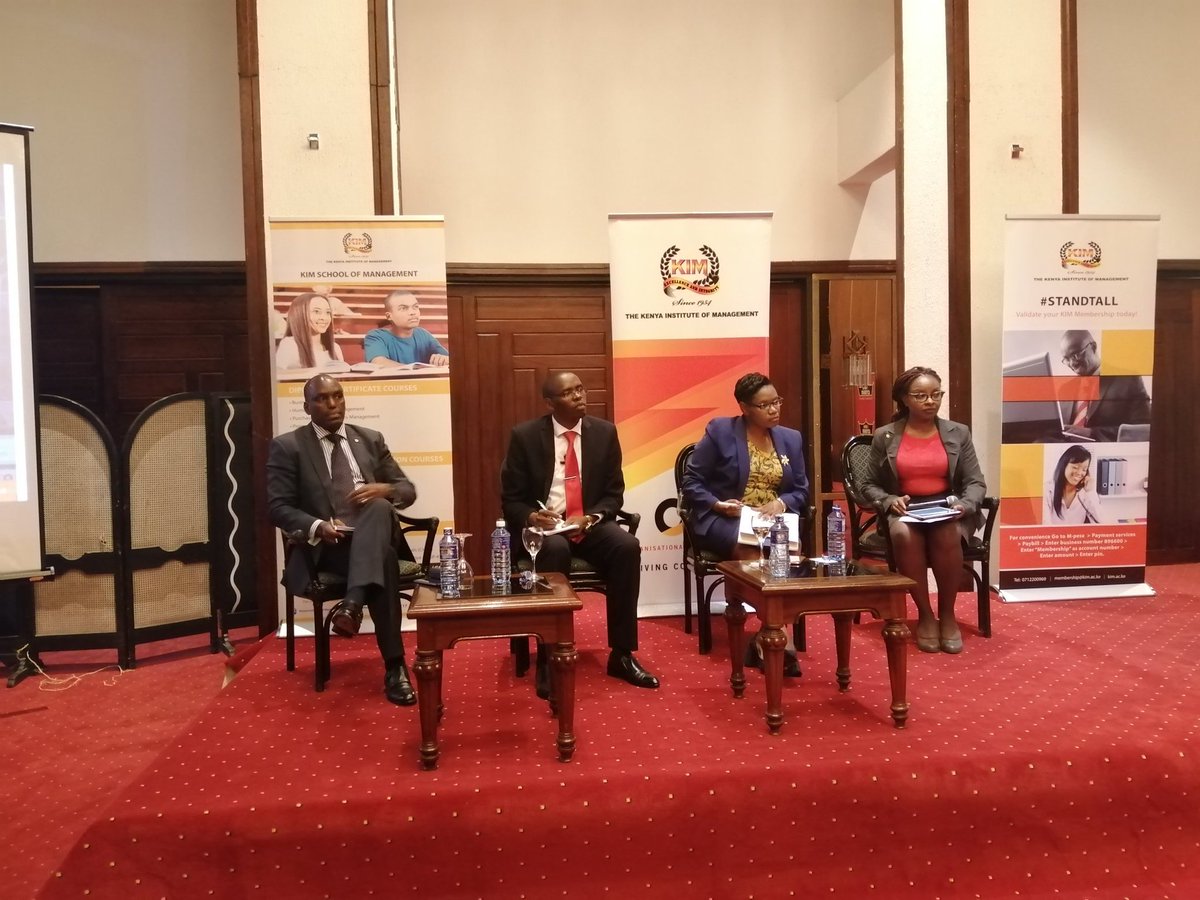leonardkibor's tweet photo. Today's @KIMKenya #KIMJuneForum #KIMMembersForum speakers with KIM ED/CEO @MuriithiNdegwa https://t.co/sdQOQJ2FlH