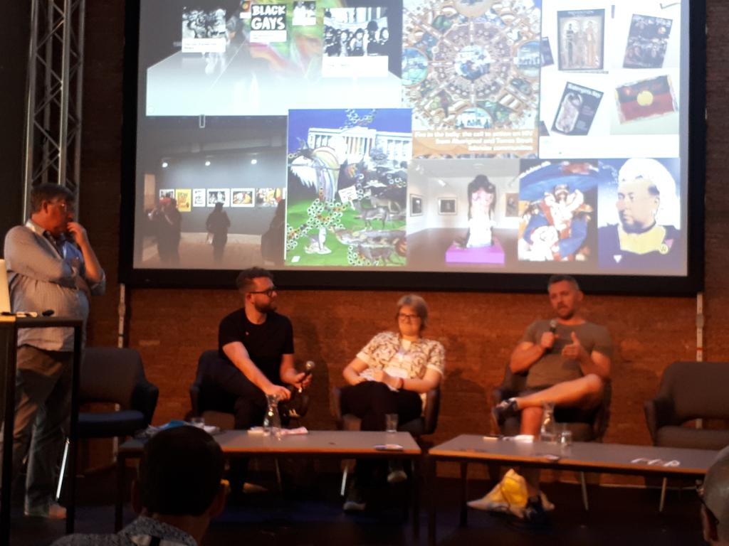 Worner_JG's tweet photo. #alms2019 @PrideHistory @ALGArchives ALGA presenting their amazing work at Queering Memories conference in Berlin. https://t.co/Fl9thPcMRV