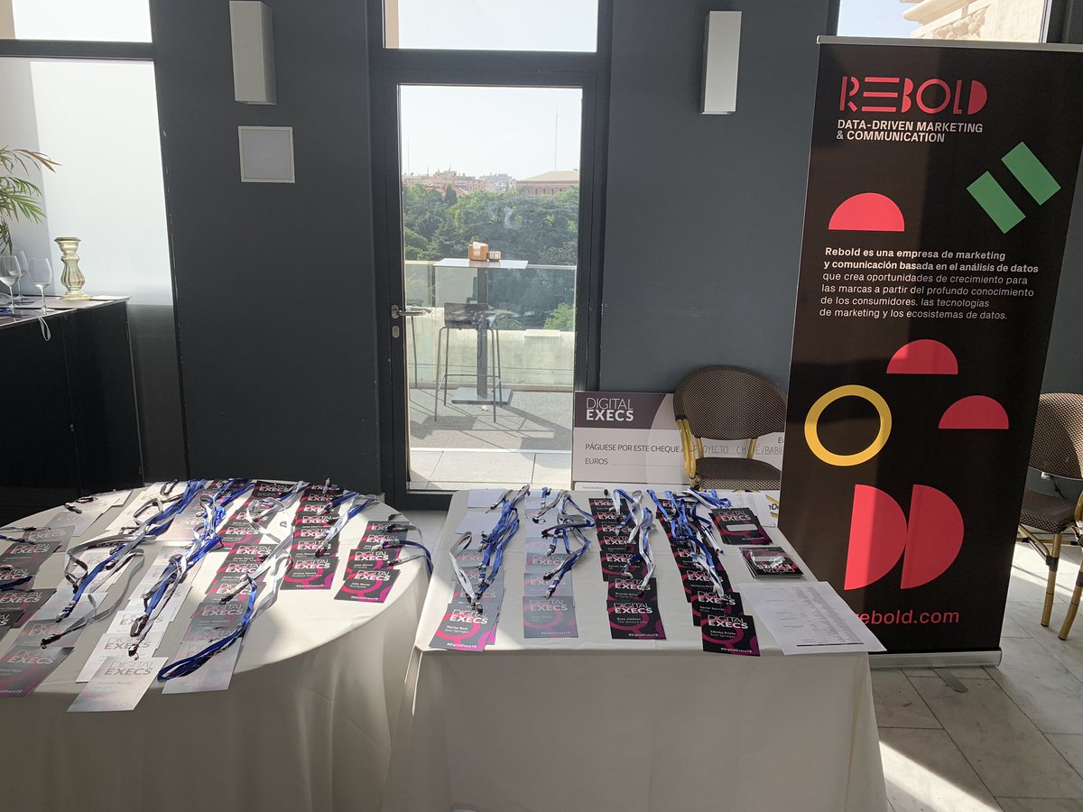LETSREBOLD's tweet photo. Todo listo! #digitalexecs #letsrebold https://t.co/II9BQI8CRF