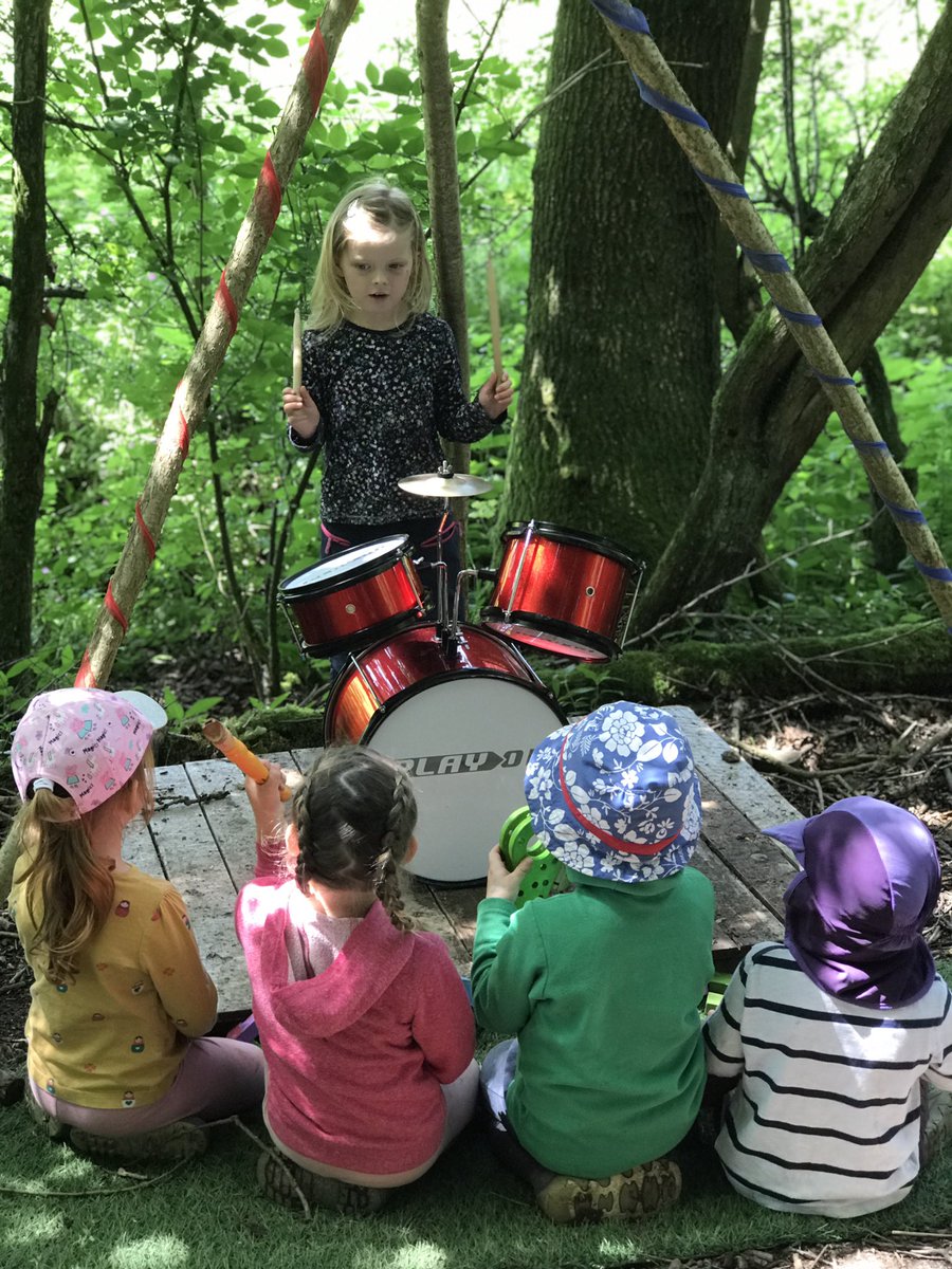 hayesie83's tweet image. Inspiring musicians of the future! Based in the heart of the West Country, we thought it was only fitting to pay homage to @GlastoFest 🐄 
Just like Glasto there was music, noise, and queuing for the camping toilets. Alongside the obligatory “is this my tent or yours!?” debates..