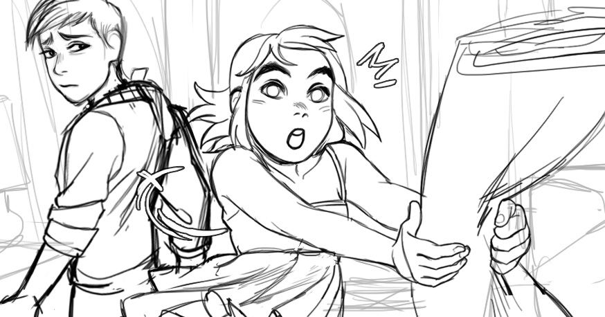 I'm still actively working on the comic guys! I just want to finish this buffer C: