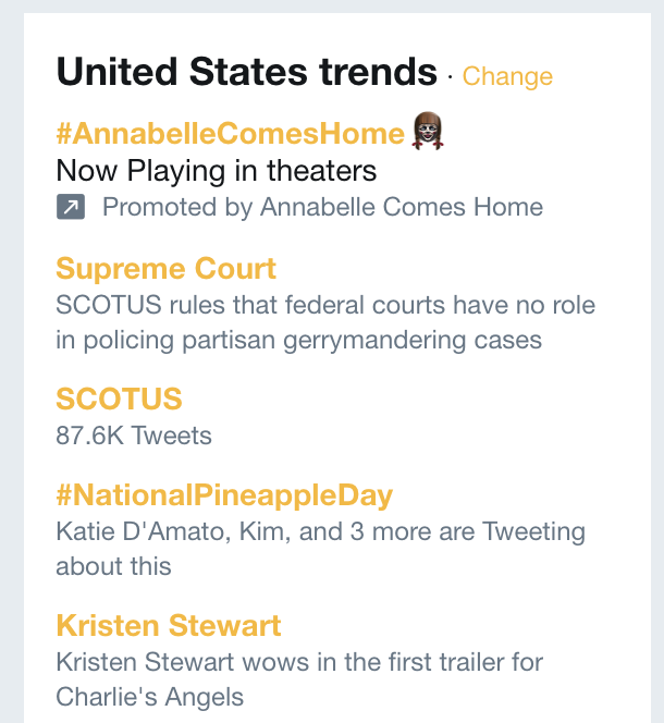 Take THAT, Kristen Stewart!  #NationalPineappleDay https://t.co/XhS7VXz9Cj<a href="/tag/nationalpineappleday"class="tags">#NationalPineappleDay</a>