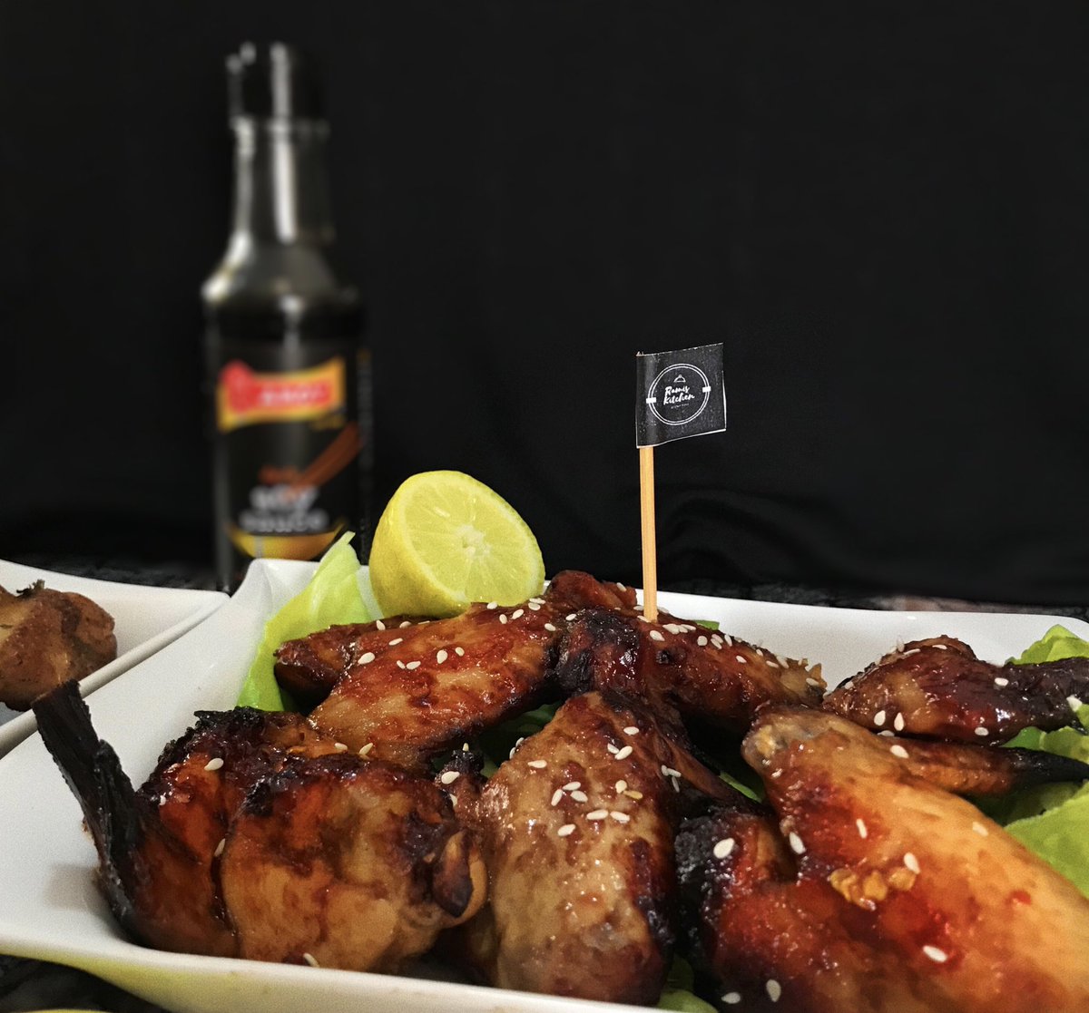 ramiskitchenn's tweet photo. Just Wing It: chicken wings in special bbq sauce #Abuja #ramiskitchen https://t.co/xiGXrvbU5B