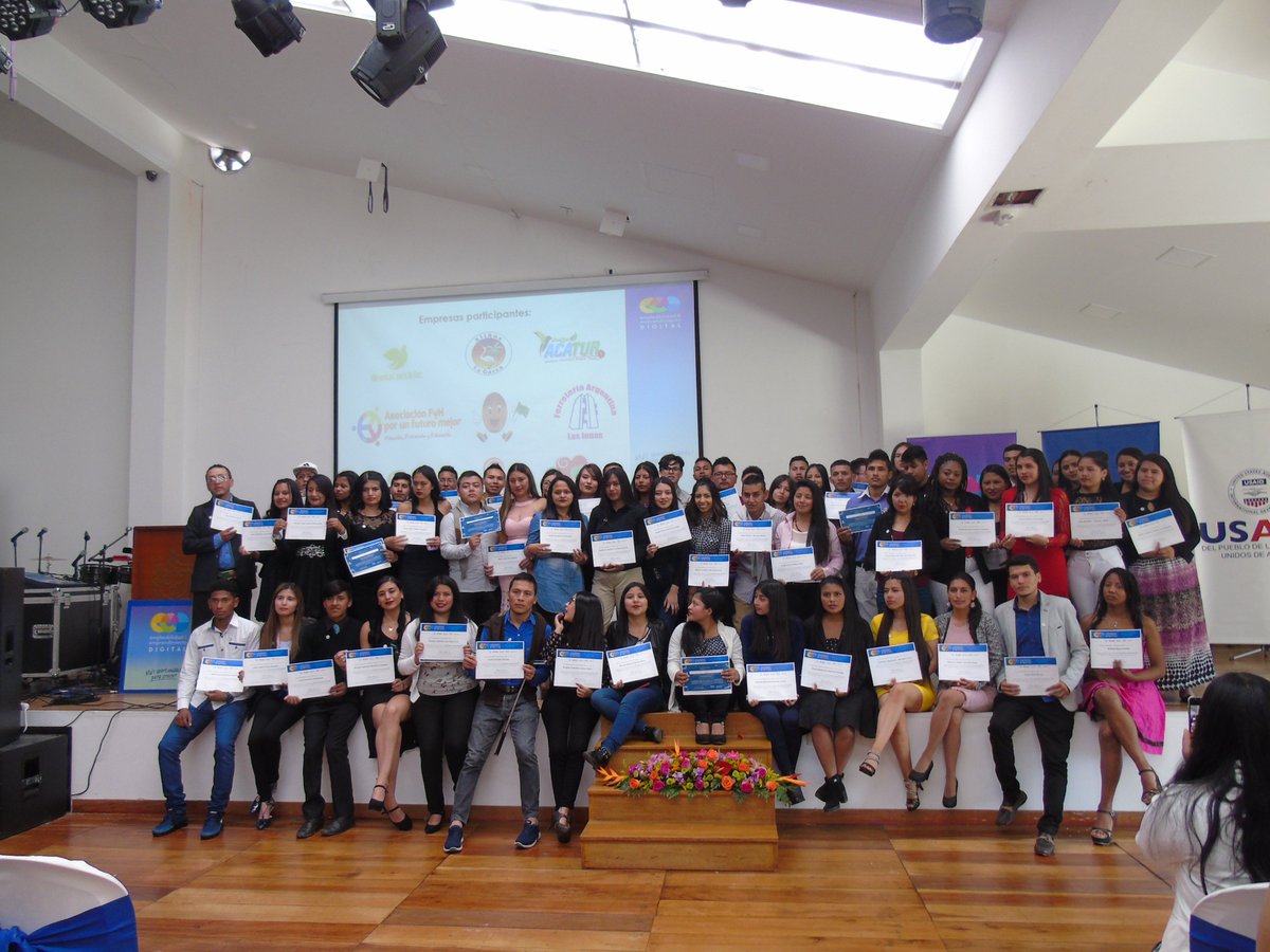 FProinco's tweet photo. El reconocimiento de los aliados, empresarios y jóvenes en el proceso de las rutas de empleabilidad y emprendimiento. Este proyecto fue una iniciativa de #CitiFoundation #USAID #OIM #FundacionTelefonicaMovistar, proceso en el que la #FundaciónPROINCO hizo el apoyo psicosocial https://t.co/U6DWYkPSFN