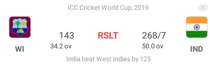 PankajDixit143's tweet photo. @amazonIN
#INDvsWI
India beat West Indies by125
#scorewithamazonmoneytransfer https://t.co/ze81qsKgwe