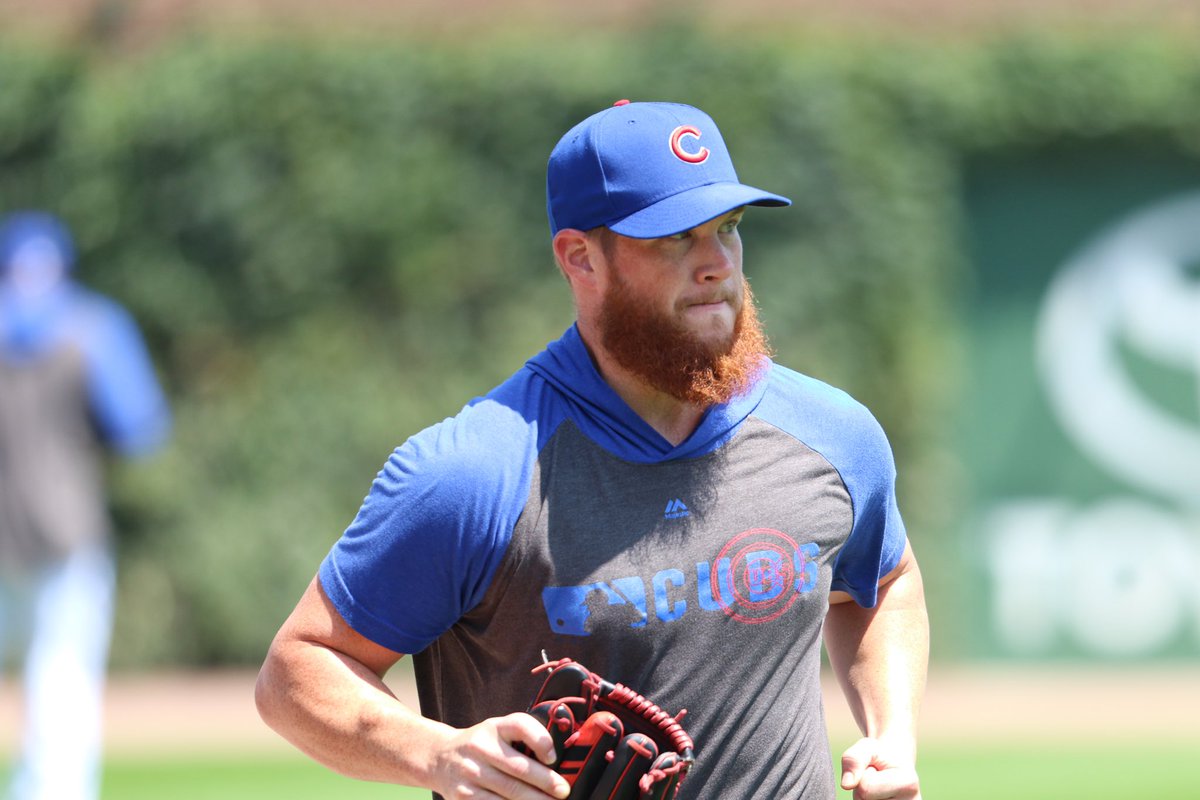 Cubs's tweet photo. Everyone just looks better in #Cubs blue. https://t.co/5ARFlIYmcH