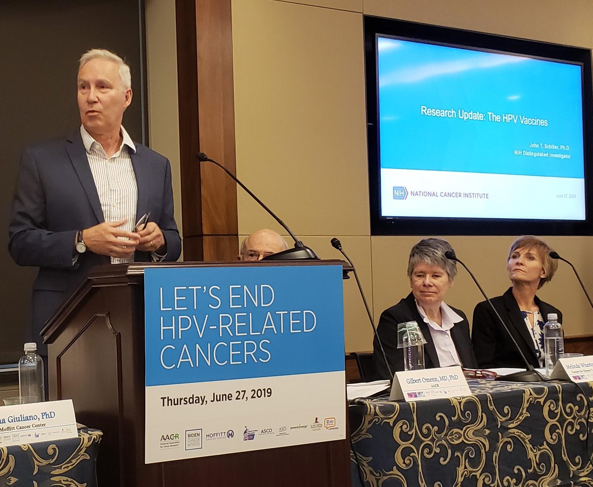 Dr. John Schiller from @theNCI stated that the U.S. has led HPV vaccine research and should and can continue to do so as all countries work to #EndHPVcancers. #HPVvaccine