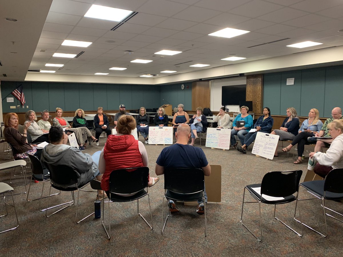 NellBielecki's tweet photo. As @MrZGriffin4 so eloquently put it- “We’re doing work in the off season.” First-ever Modeling Instruction using Mi-STAR Workshop! Week #2! 👊🙌 @MTU_MiSTAR @AMTAteachers #modelinginstruction https://t.co/TBkkGlDRsa