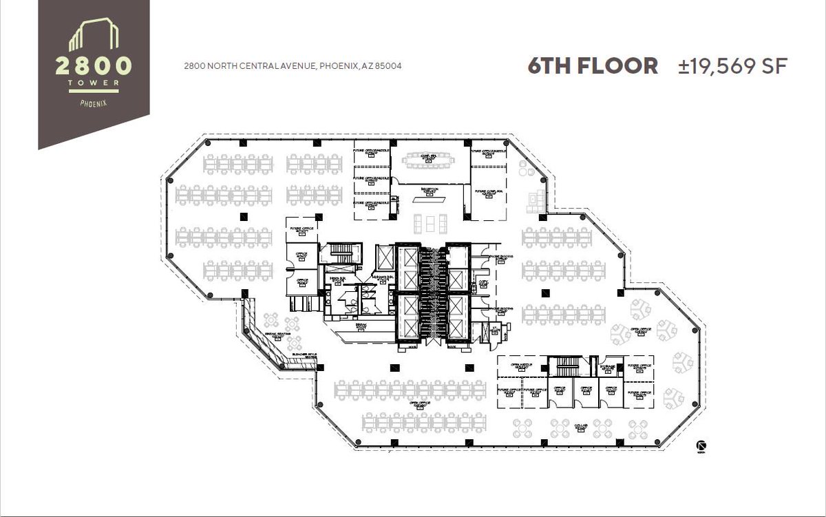 Spec Suite Spotlight 💡
2800 Tower - 2800 N Central Ave, Phoenix, AZ
Suite 600, ±19,568 SF, Lease Rate: $25.50 psf
Swipe to see this modern, sleek space!
Contact us for leasing details!
#teamtaute #specsuitespotlight #midtown #phoenix #cre