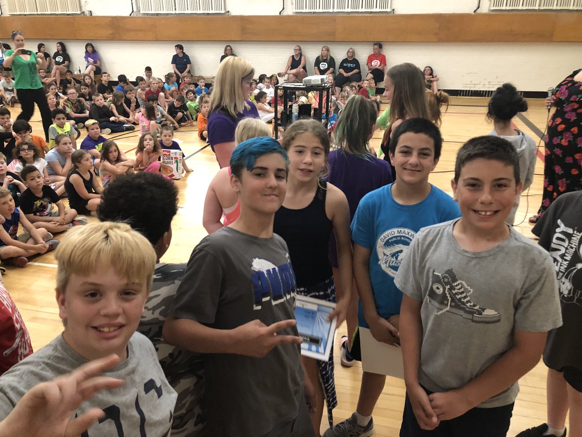 We just ended a great end of year assembly! Awards handed out, good byes made, and the house cup awarded! That was some obstacle course. Congratulations team blue!