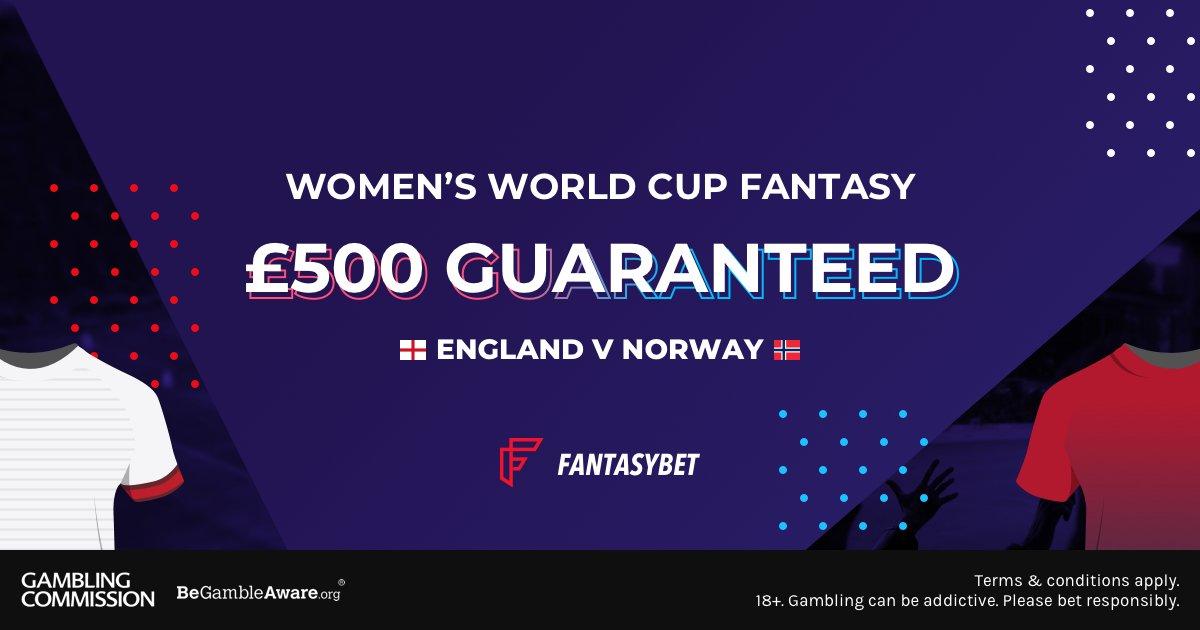 BenCrellin's tweet photo. The quarter-finals of the #FIFAWWC19 start tonight with #ENG vs #NOR

@fantasy_bet are running a contest for the game. 
£5.50 buy-in, £500 guaranteed prizepool. You just have to pick 6 players and a sub.

Link: https://t.co/YzDDGIlp7T 
(deadline at 7.52pm)
#ad #WWCFantasy https://t.co/VvVS1Vapdt