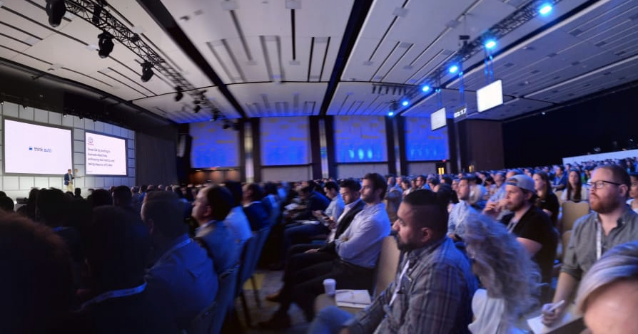 createabond's tweet photo. Full house at @Google #ThinkAuto - candid results from dealers disrupting themselves. #auto #cx #loyalty #journey #GoogleThink2019 https://t.co/W9rUELlQZ0