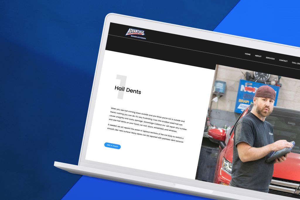 YasTech's tweet photo. We were super excited to recently launch the new Advantage Collision website. Check it out at https://t.co/KJET4T6YAK and let us know what you think! https://t.co/JPzTQHDowZ